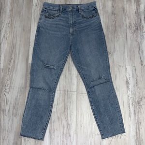 A&F Altered Ultra High-Rise Skinny Jeans